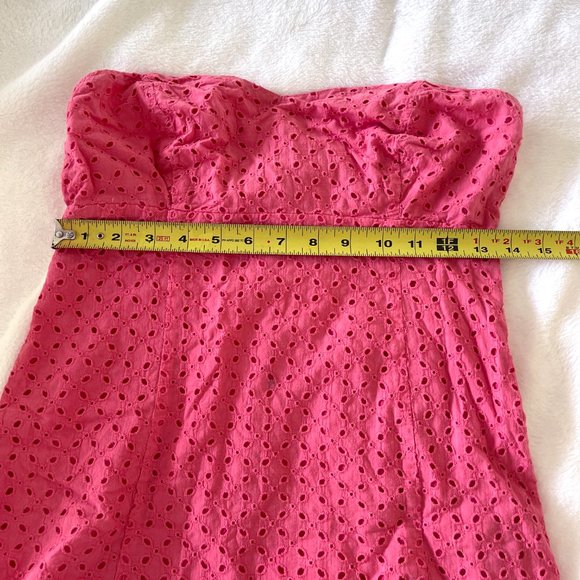 Guess Hot Pink Peplum Top - Picture 3 of 4